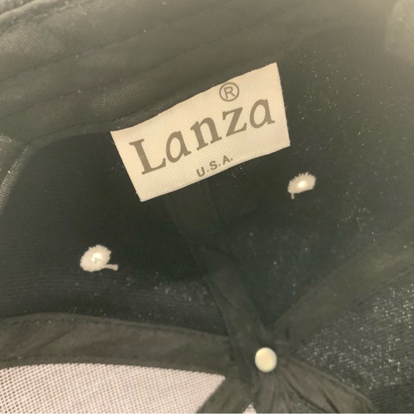 Black White Las Vegas Baseball Adjustable Hat Cap - Picture 6 of 8